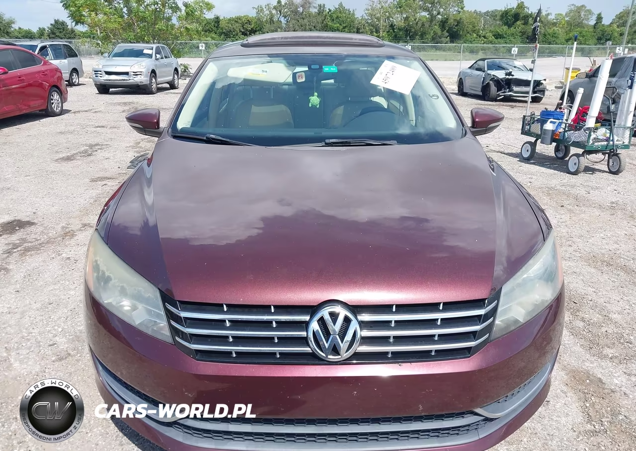 2012 Volkswagen Passat 2.0L Tdi Se VIN:1VWBN7A33CC064724 - 12