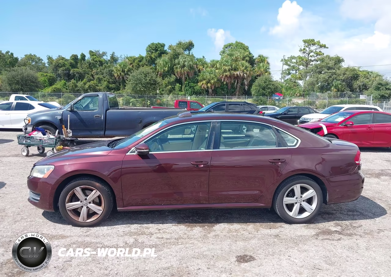 2012 Volkswagen Passat 2.0L Tdi Se VIN:1VWBN7A33CC064724 - 14