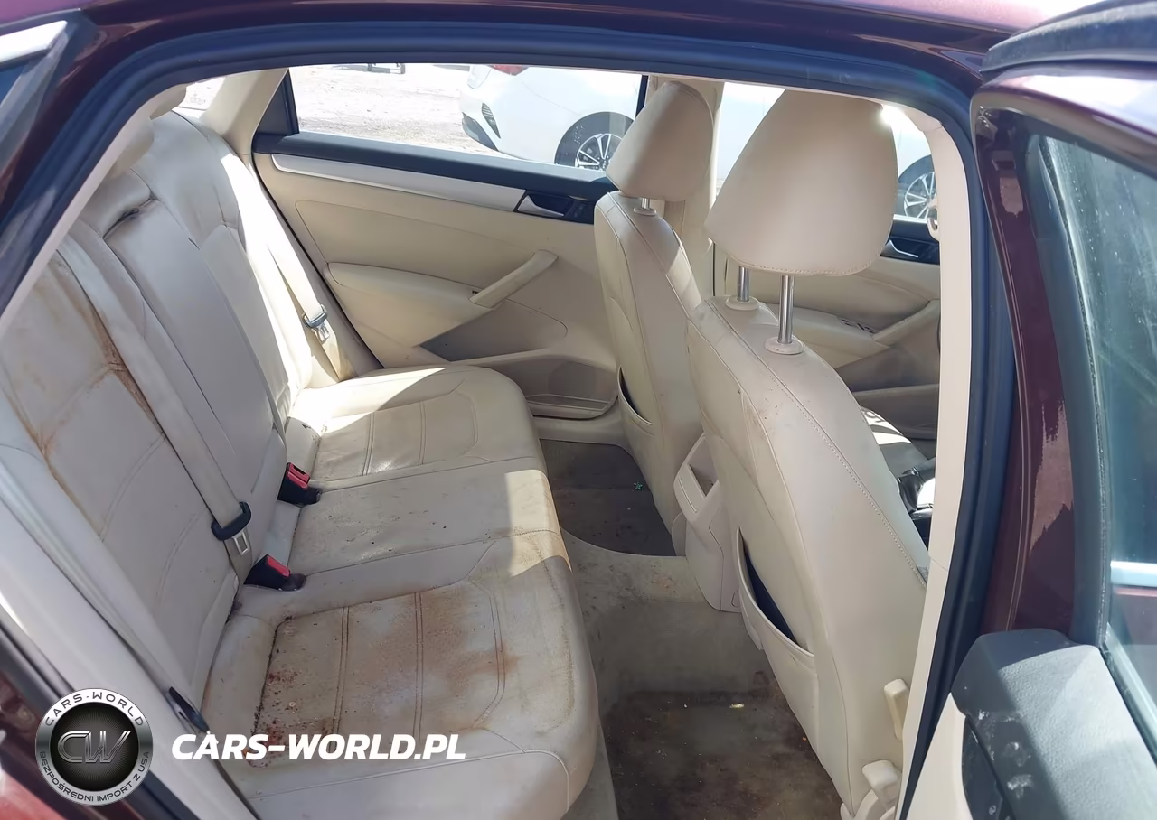 2012 Volkswagen Passat 2.0L Tdi Se VIN:1VWBN7A33CC064724 - 8
