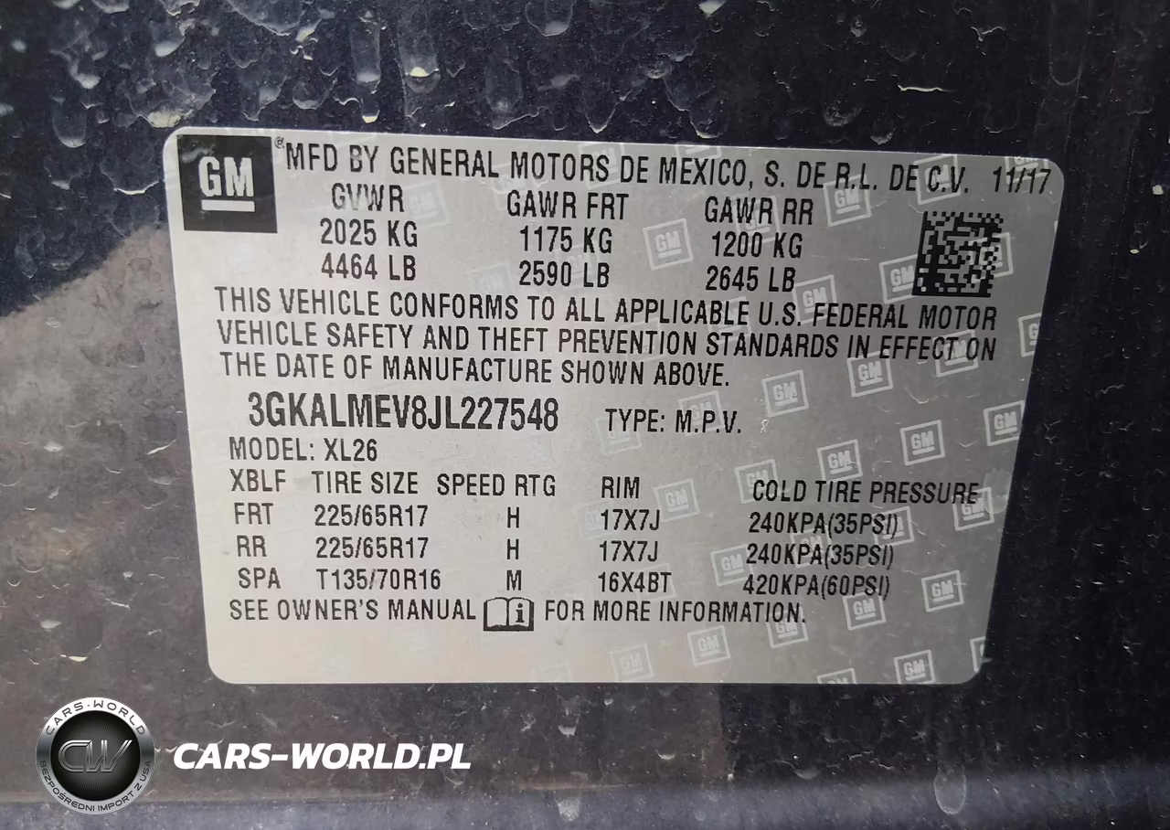 2018 GMC Terrain Sle VIN:3GKALMEV8JL227548 - 9