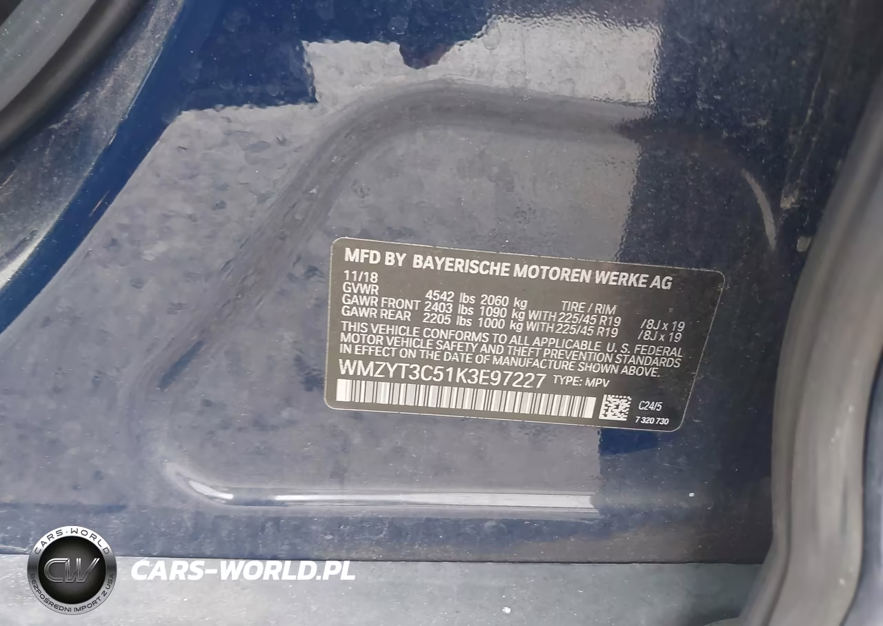 2019 Mini Countryman Cooper S VIN:WMZYT3C51K3E97227 - 9