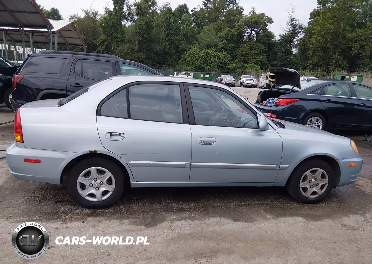 2004 Hyundai Accent Gl VIN:KMHCG45C54U538240 - 13
