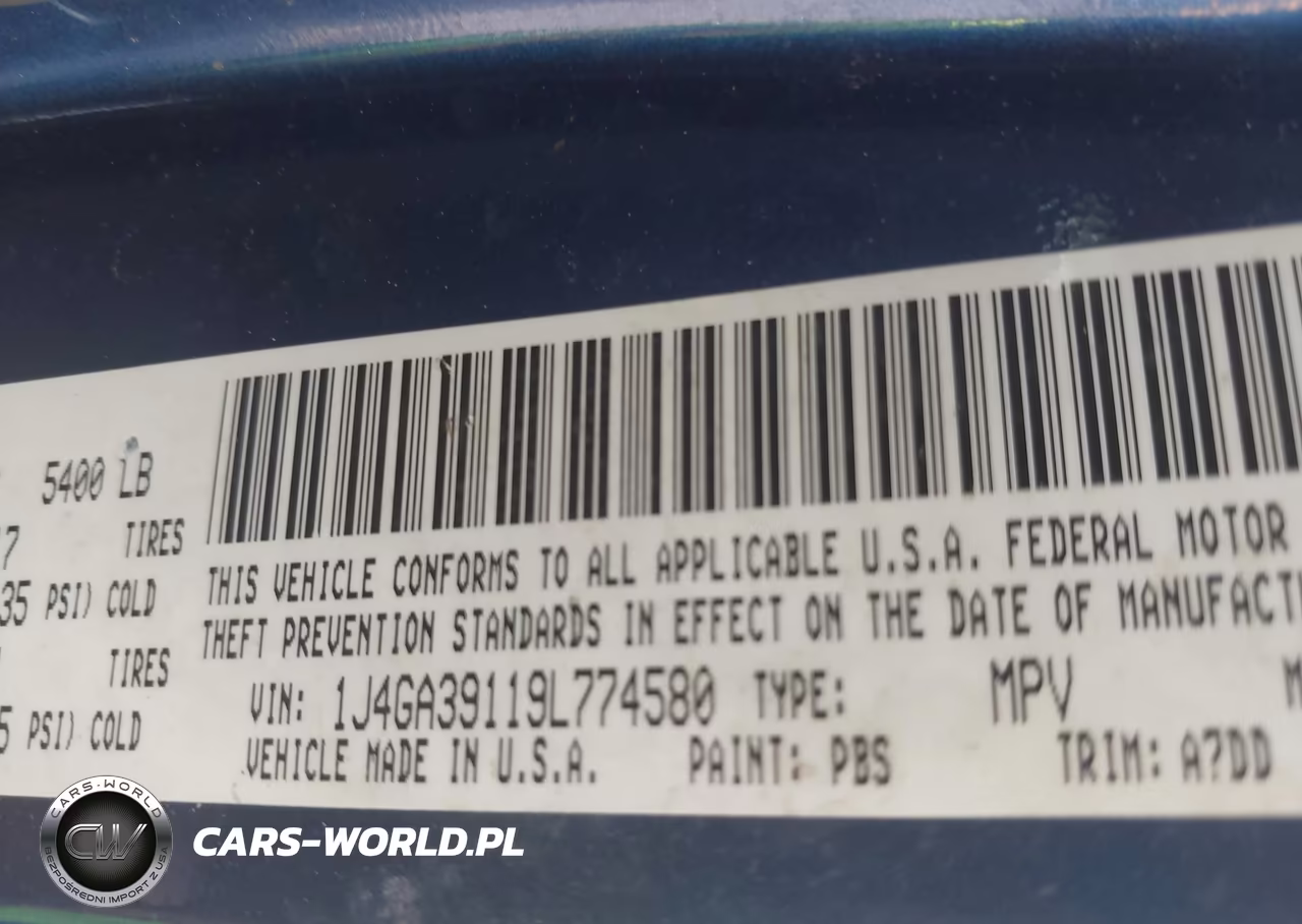 2009 Jeep Wrangler Unlimited X VIN:1J4GA39119L774580 - 9