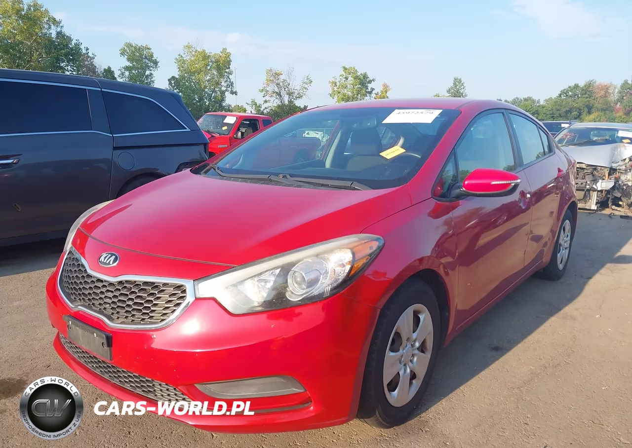 2015 Kia Forte Lx VIN:KNAFX4A6XF5303666 - 2