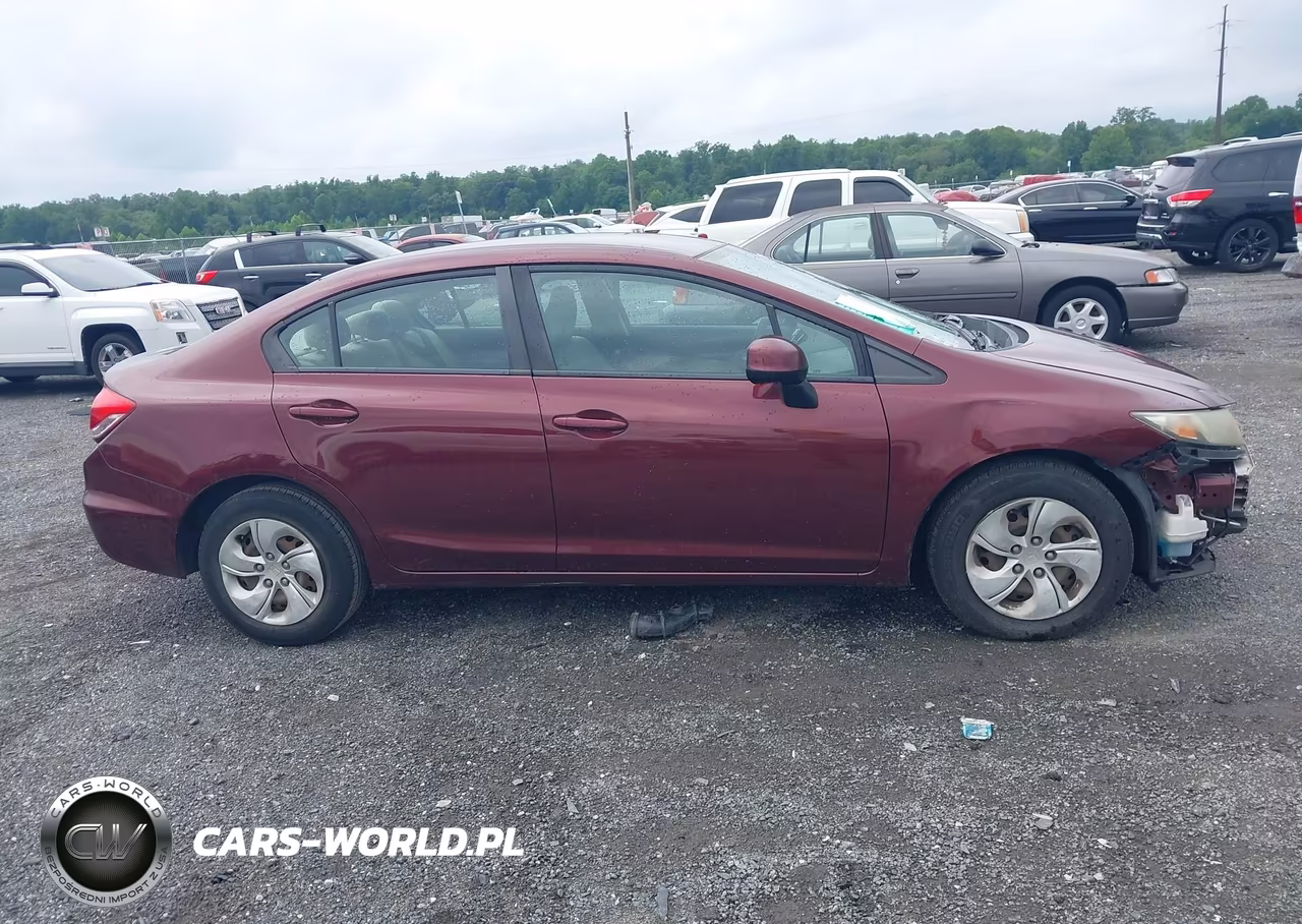 2013 Honda Civic Lx VIN:2HGFB2F58DH530822 - 13