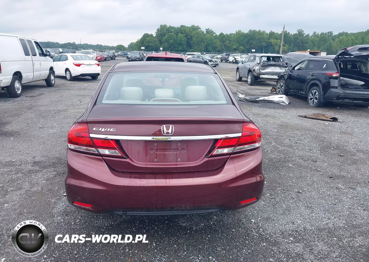 2013 Honda Civic Lx VIN:2HGFB2F58DH530822 - 16