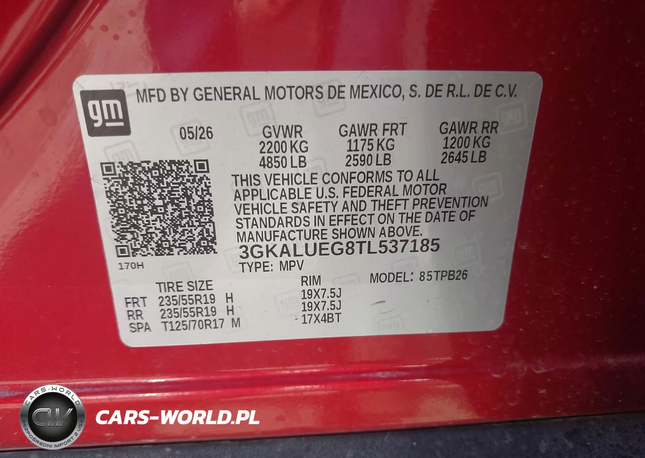 2026 GMC Terrain Awd Elevation VIN:3GKALUEG8TL537185 - 9