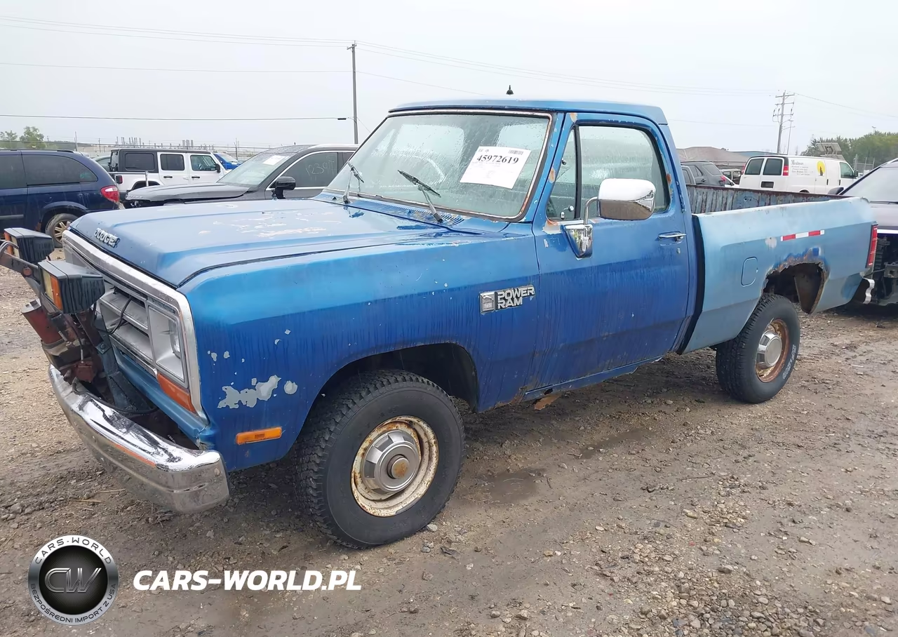 1988 Dodge W-Series W150 VIN:1B7HW14Y6JS768661 - 2