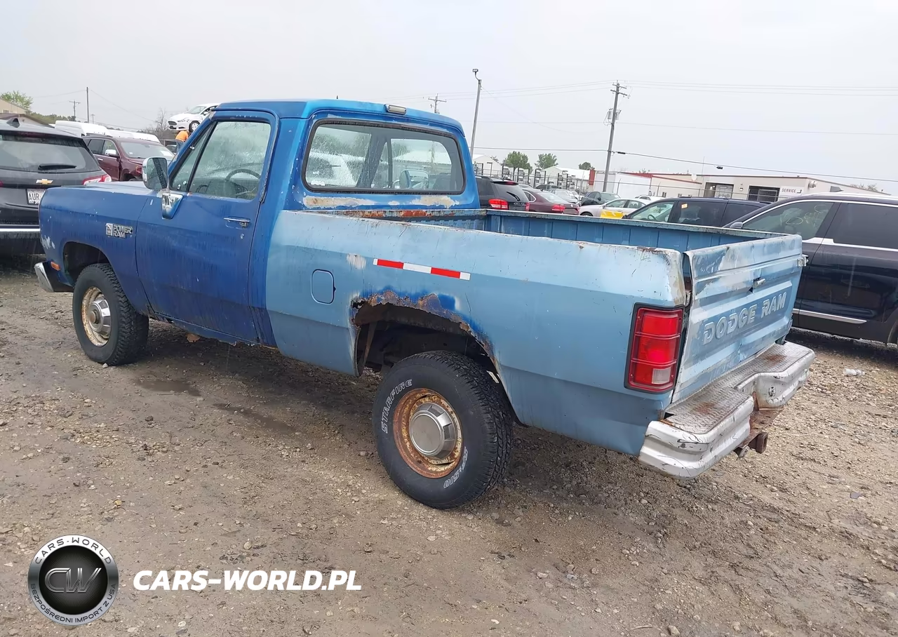 1988 Dodge W-Series W150 VIN:1B7HW14Y6JS768661 - 3