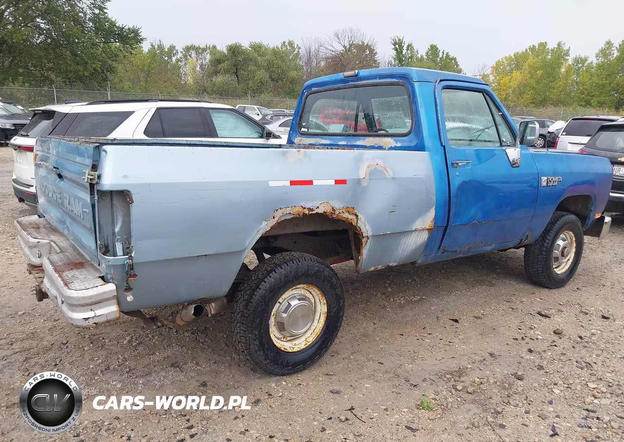 1988 Dodge W-Series W150 VIN:1B7HW14Y6JS768661 - 4