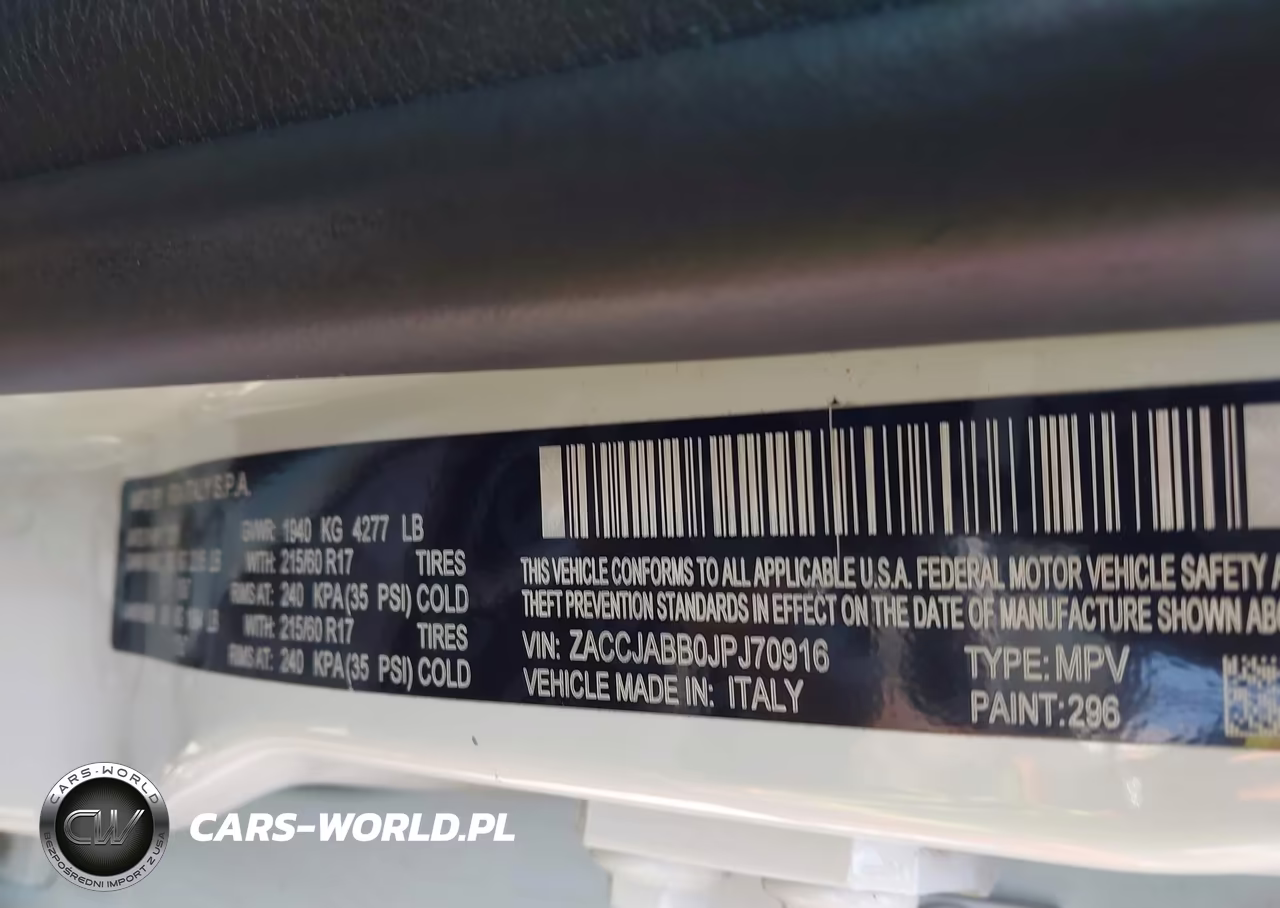 2018 Jeep Renegade Latitude Fwd VIN:ZACCJABB0JPJ70916 - 9