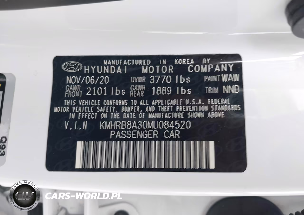 2021 Hyundai Venue Se VIN:KMHRB8A30MU084520 - 9