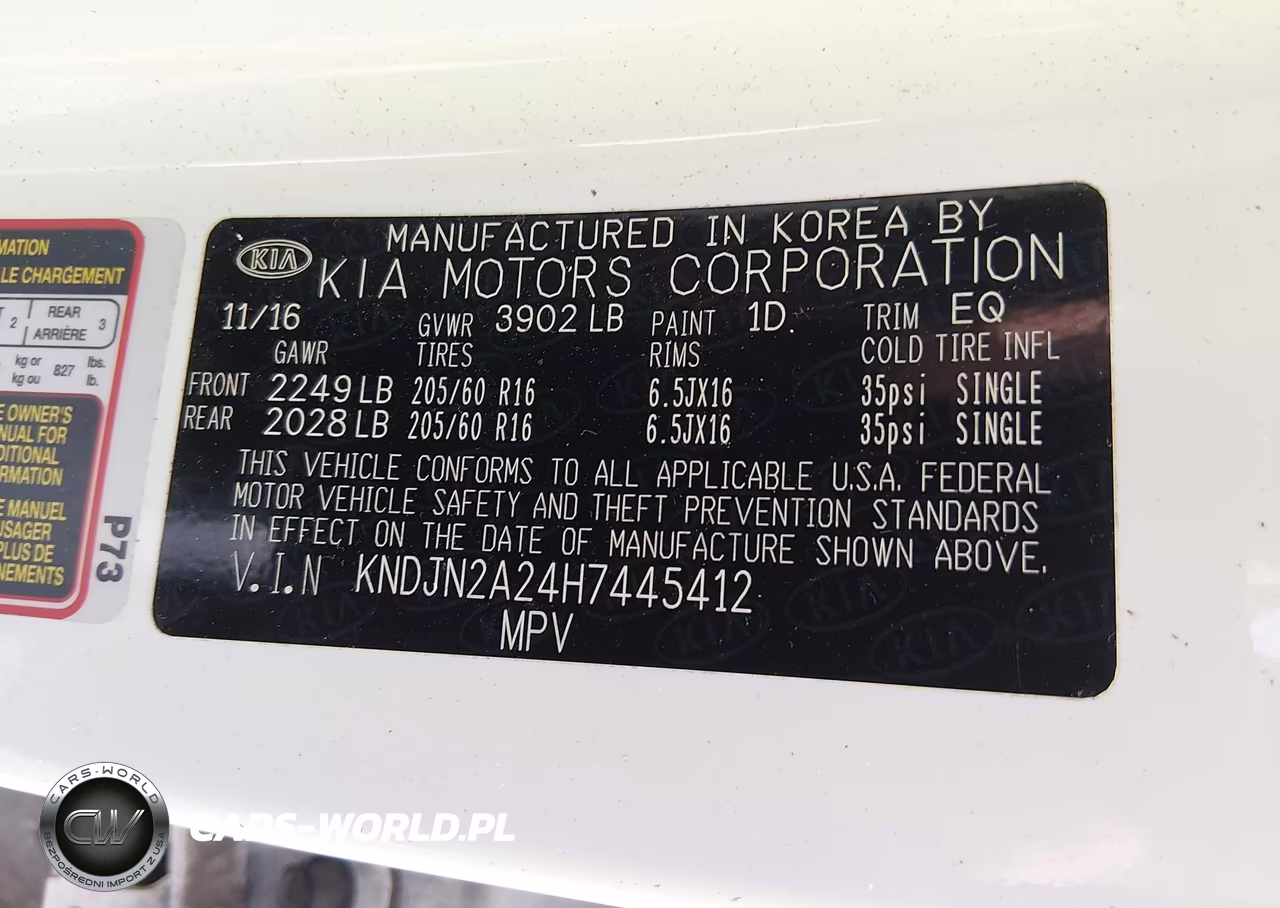 2017 Kia Soul VIN:KNDJN2A24H7445412 - 9