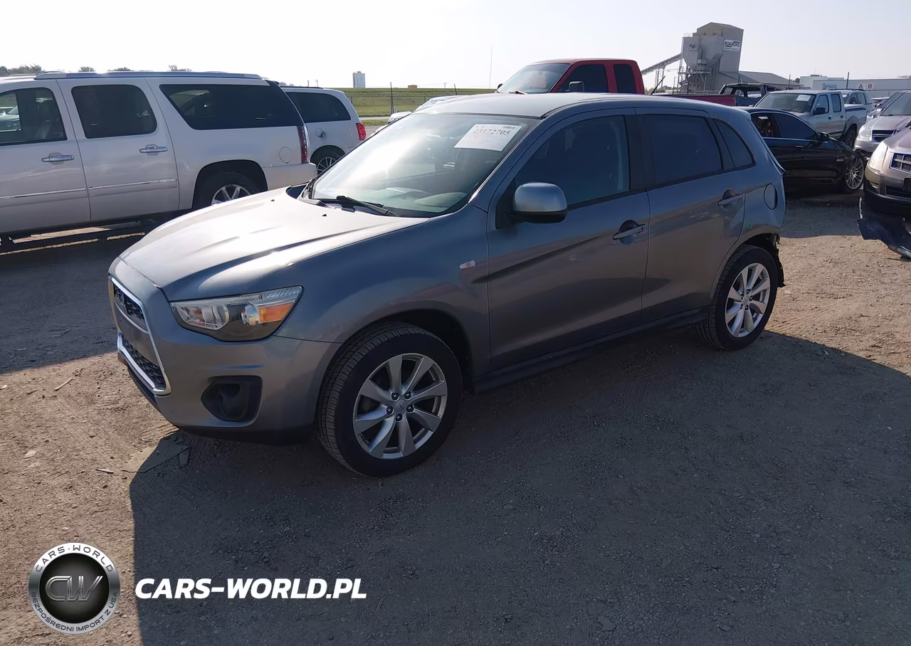 2015 Mitsubishi Outlander Sport Es VIN:4A4AP3AU2FE045335 - 2