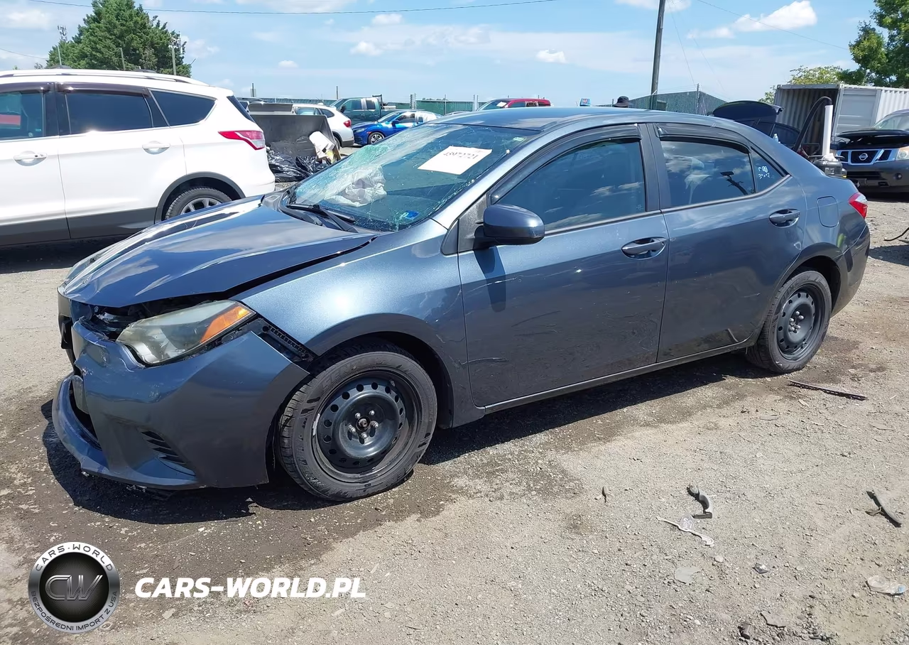 2016 Toyota Corolla Le VIN:2T1BURHE5GC661296 - 2