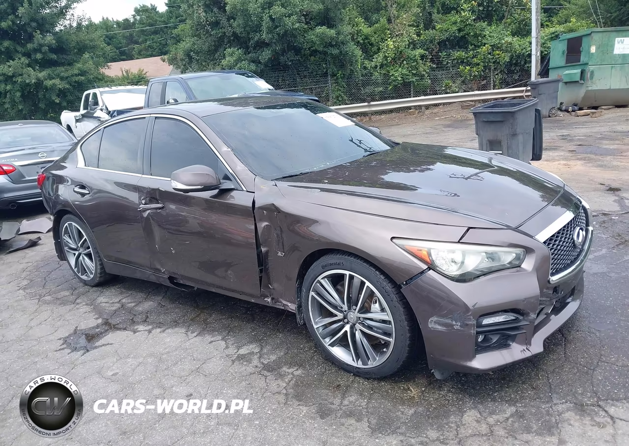 2014 Infiniti Q50 Sport VIN:JN1BV7AP7EM670727 - 14