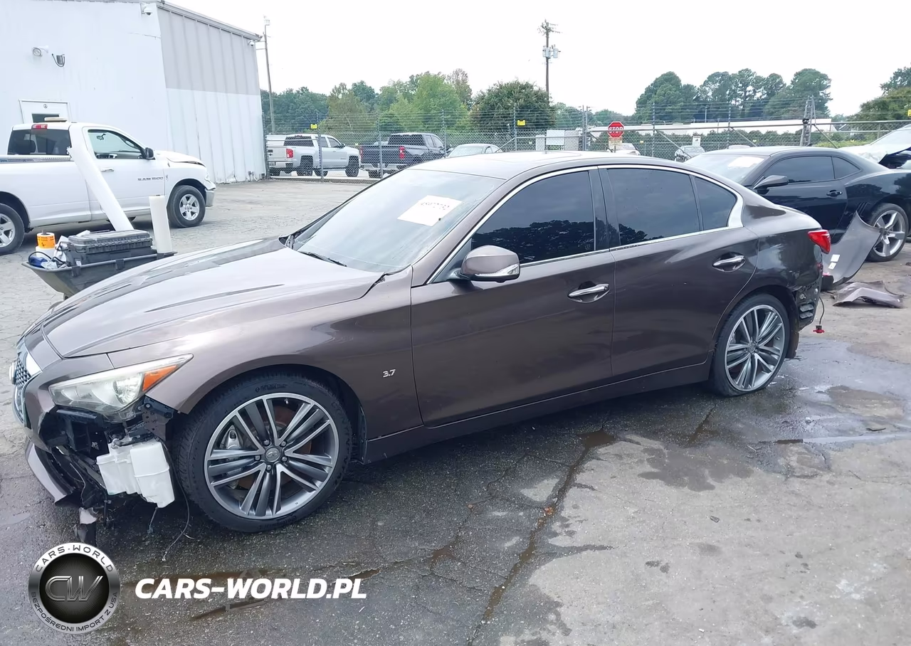 2014 Infiniti Q50 Sport VIN:JN1BV7AP7EM670727 - 15