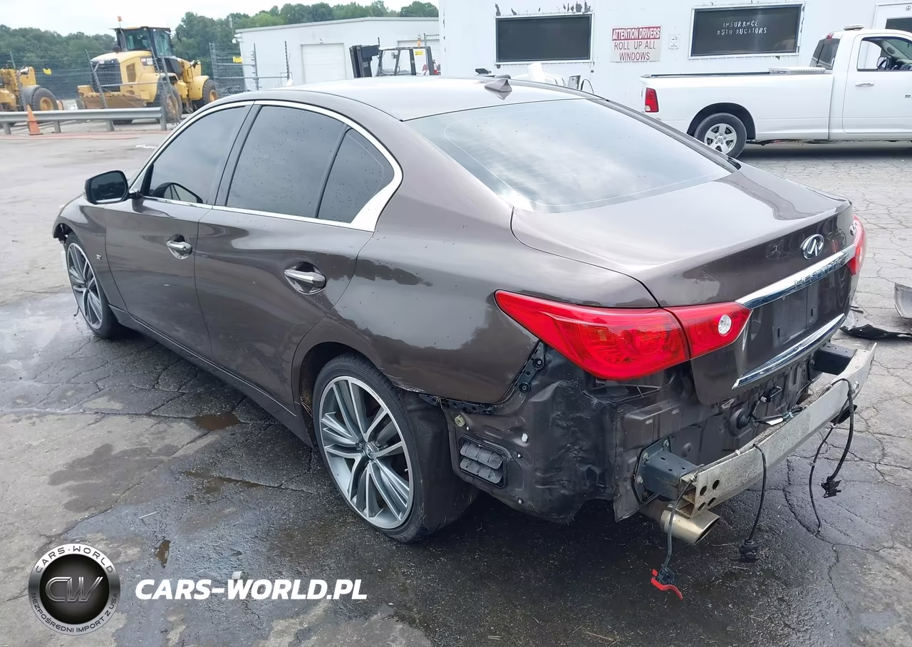 2014 Infiniti Q50 Sport VIN:JN1BV7AP7EM670727 - 3