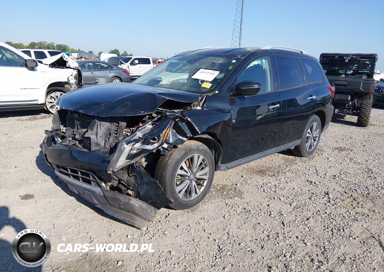 2019 Nissan Pathfinder Sv VIN:5N1DR2MM3KC601142 - 2