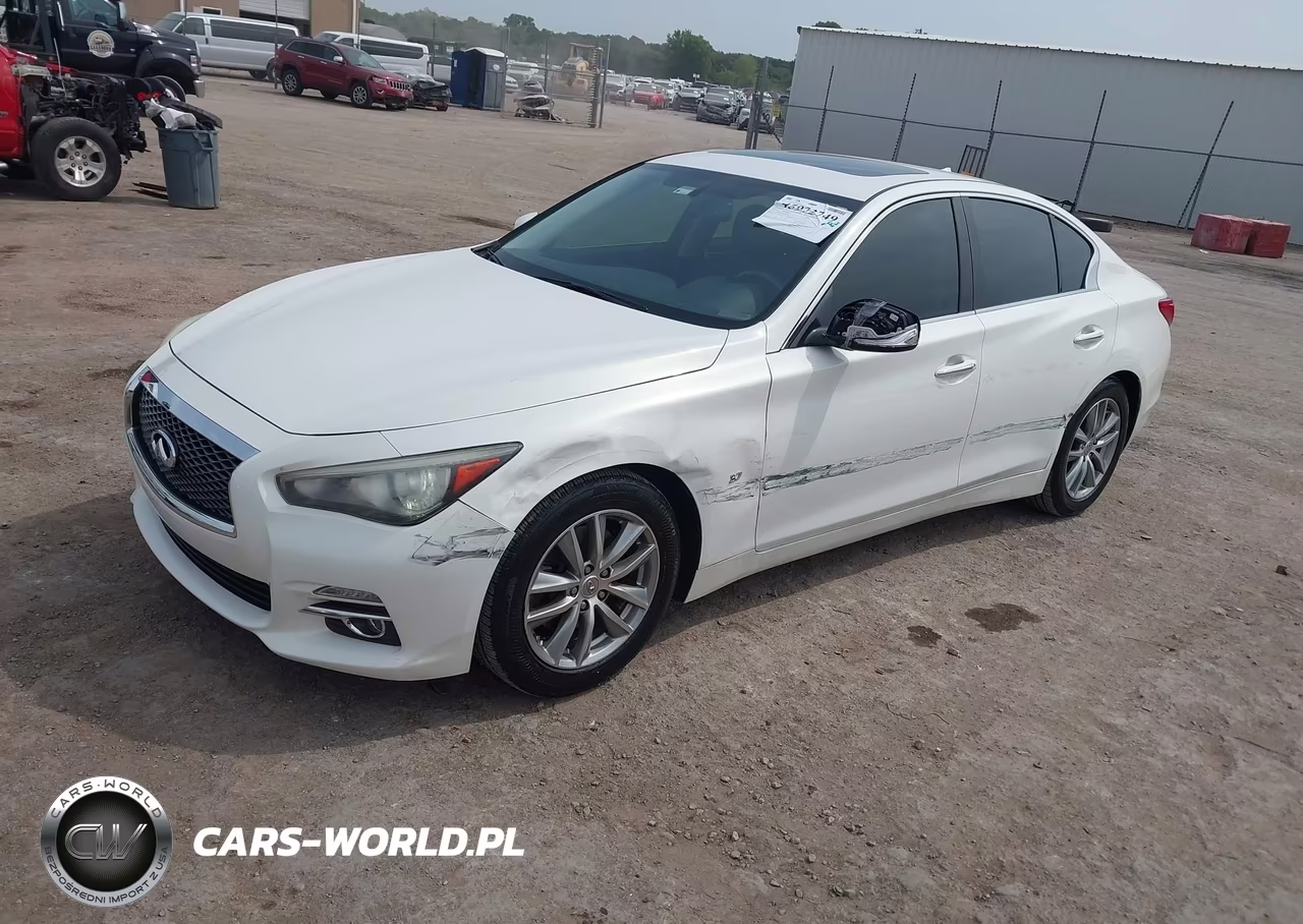 2015 Infiniti Q50 Premium VIN:JN1BV7AP5FM337041 - 2