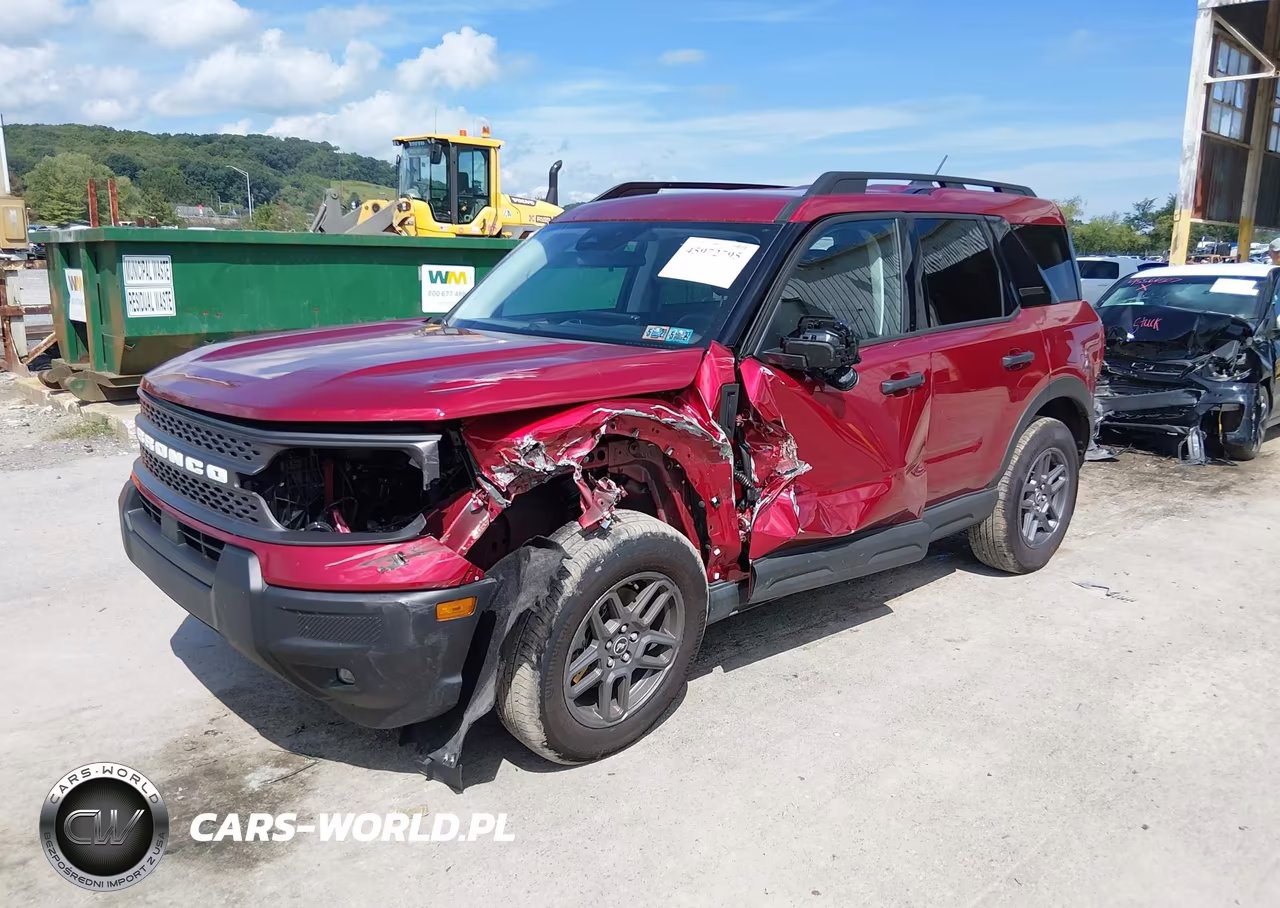2025 Ford Bronco Sport Big Bend VIN:3FMCR9BN4SRF67391 - 2