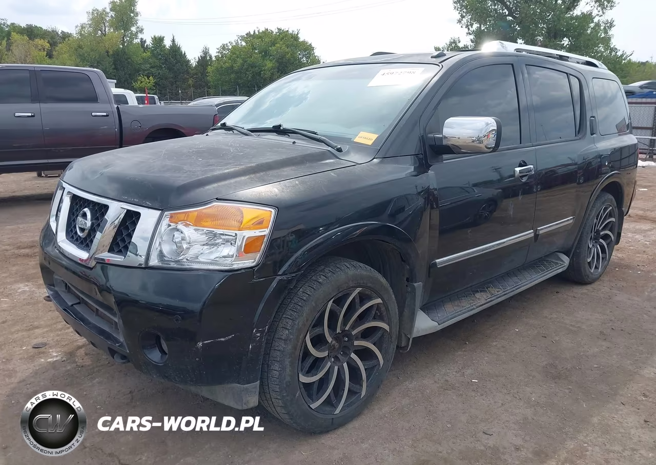 2010 Nissan Armada Platinum VIN:5N1BA0NE9AN610859 - 2