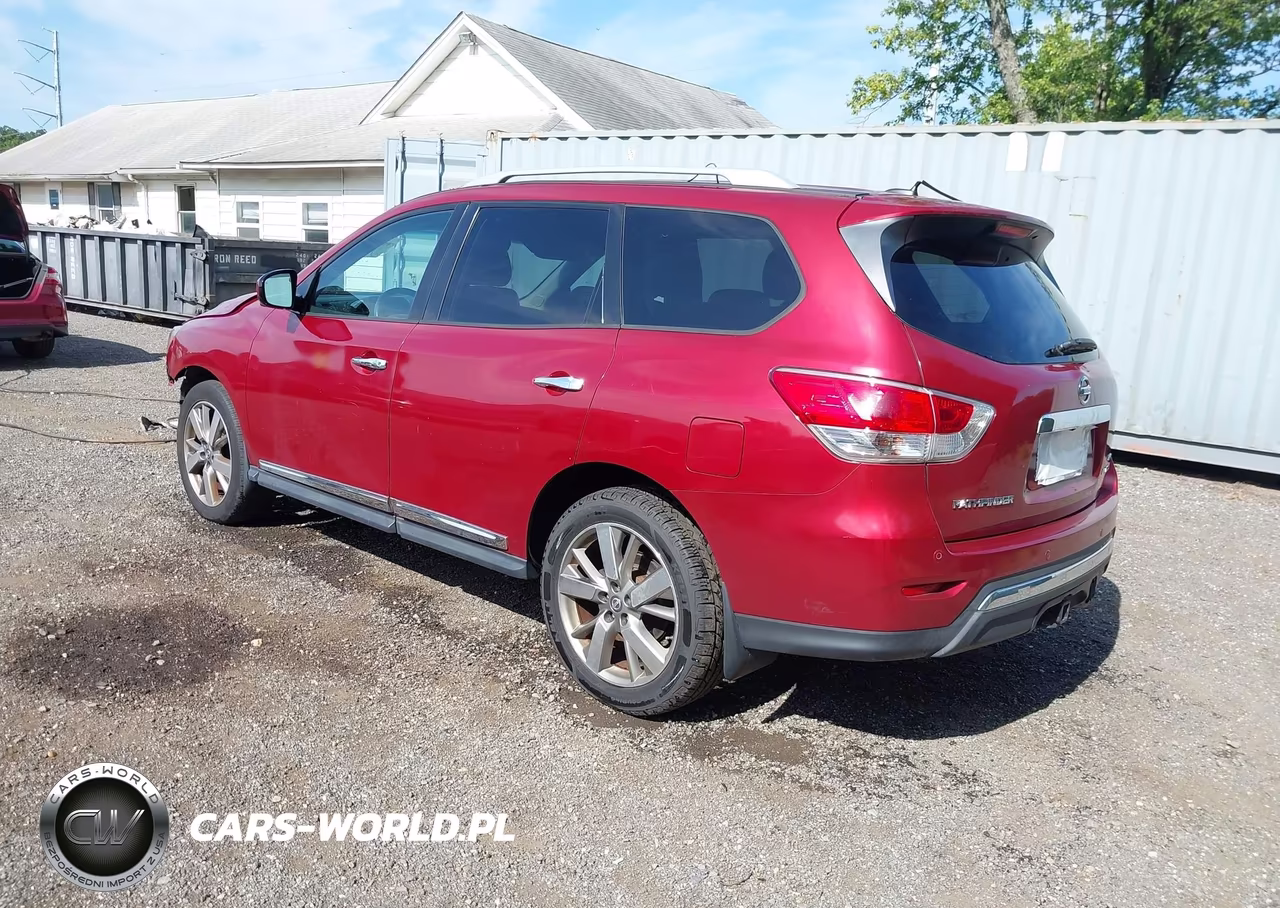 2013 Nissan Pathfinder Platinum VIN:5N1AR2MM4DC670816 - 3