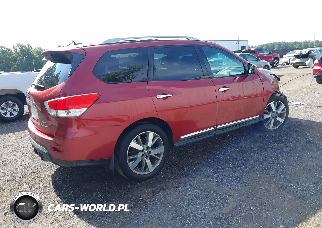 2013 Nissan Pathfinder Platinum VIN:5N1AR2MM4DC670816 - 4