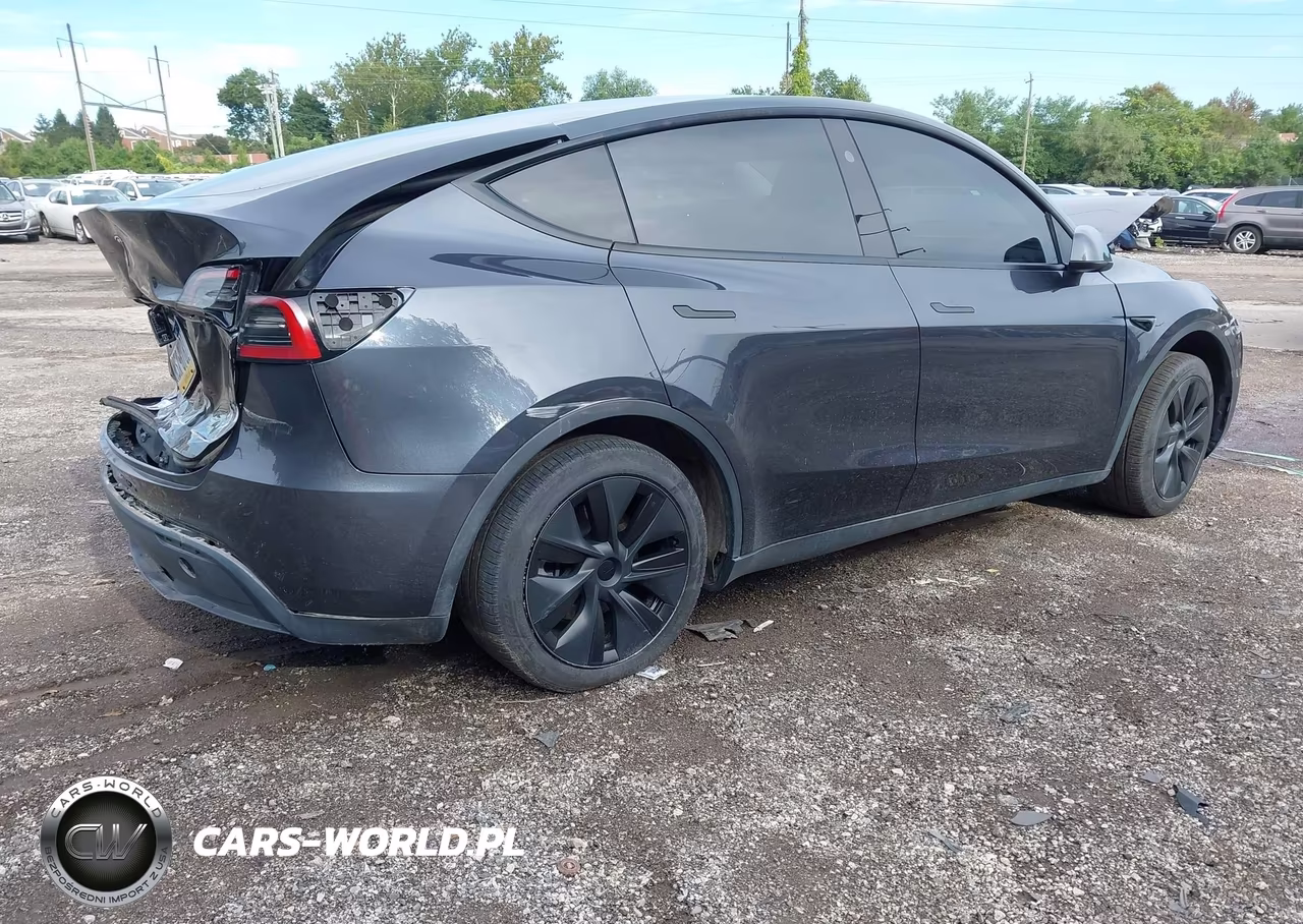 2025 Tesla Model Y Long Range Dual Motor Rear-Wheel Drive VIN:7SAYGDED2SA361624 - 4