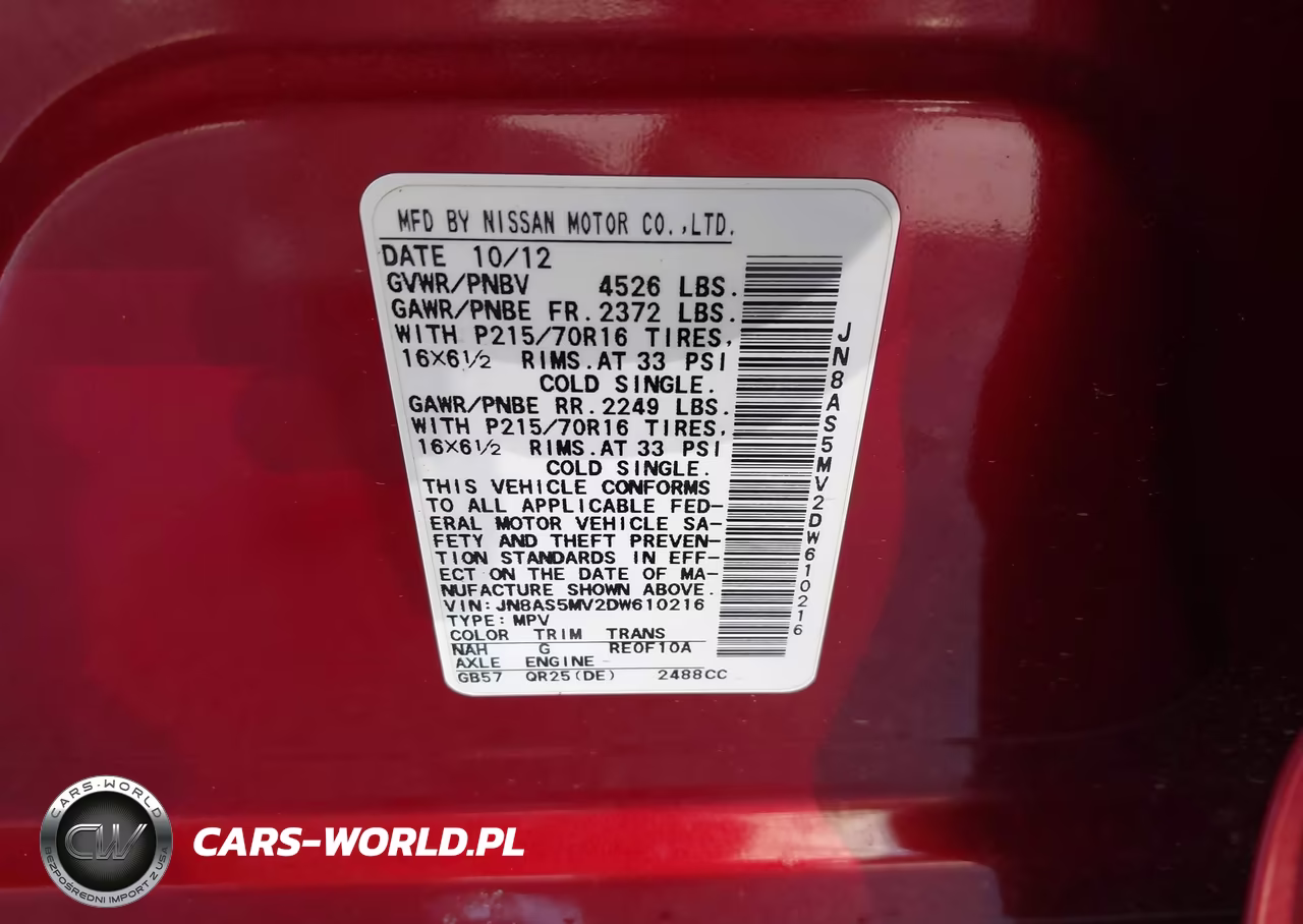 2013 Nissan Rogue S VIN:JN8AS5MV2DW610216 - 9