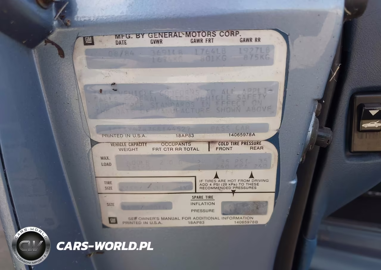 1984 Chevrolet Corvette VIN:1G1AY0787E5144527 - 9