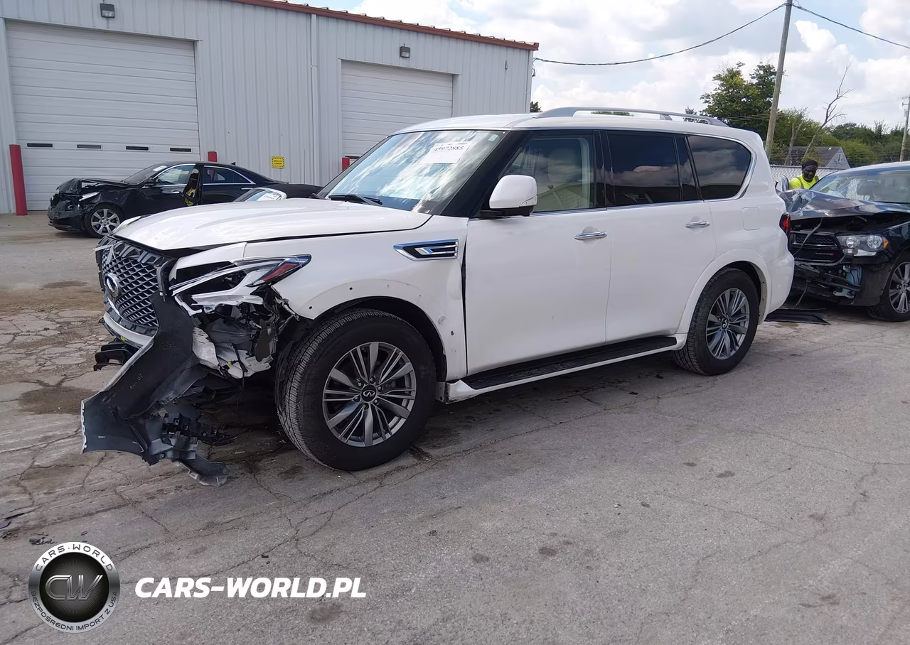 2023 Infiniti Qx80 Luxe Awd VIN:JN8AZ2AE5P9301521 - 2