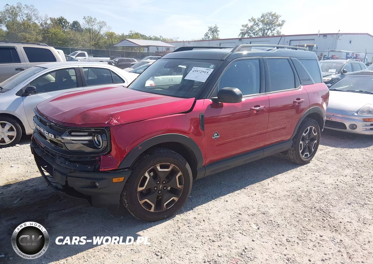 2021 Ford Bronco Sport Outer Banks VIN:3FMCR9C63MRB08864 - 2