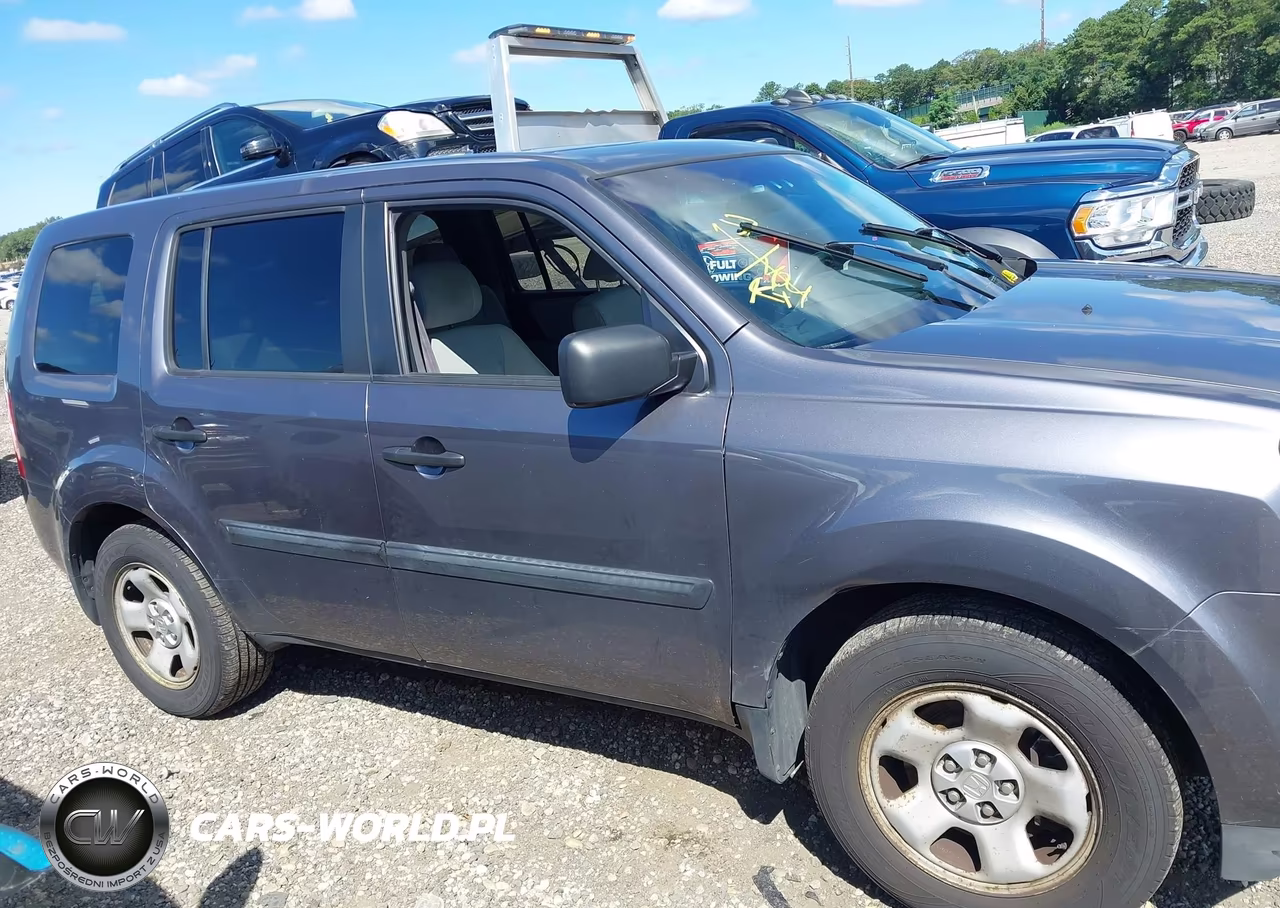 2015 Honda Pilot Lx VIN:5FNYF4H24FB071047 - 13