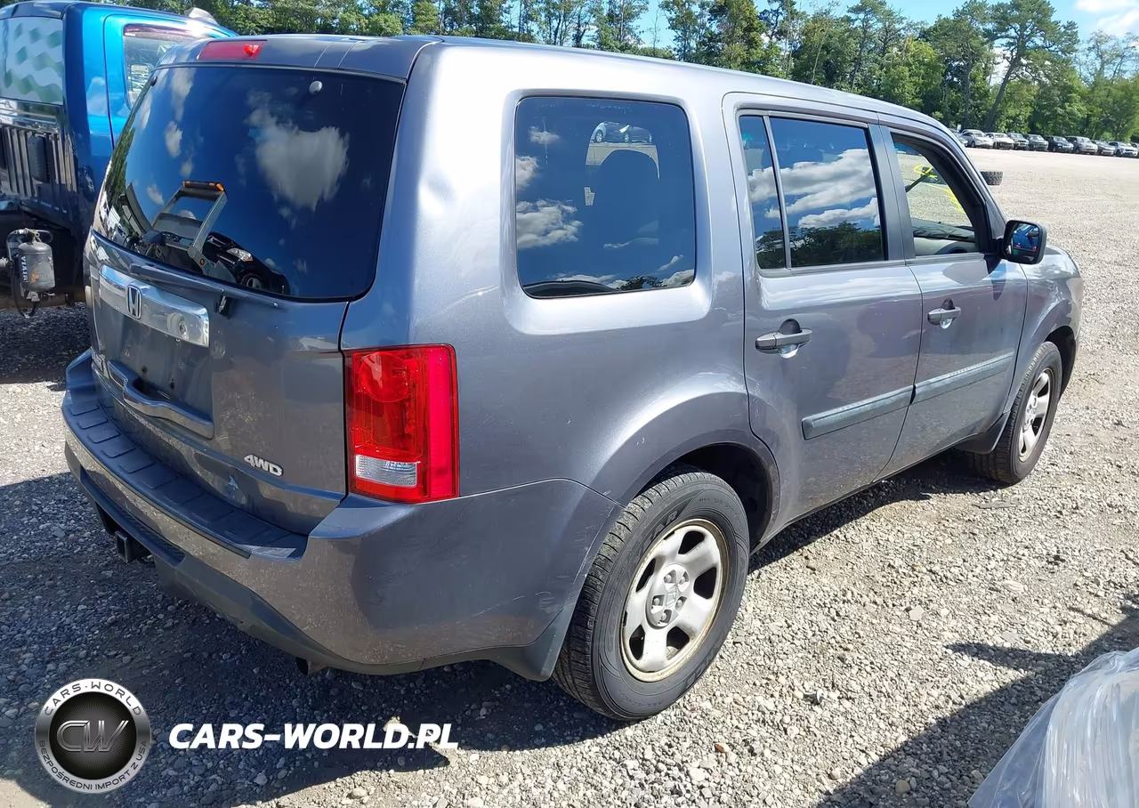 2015 Honda Pilot Lx VIN:5FNYF4H24FB071047 - 4