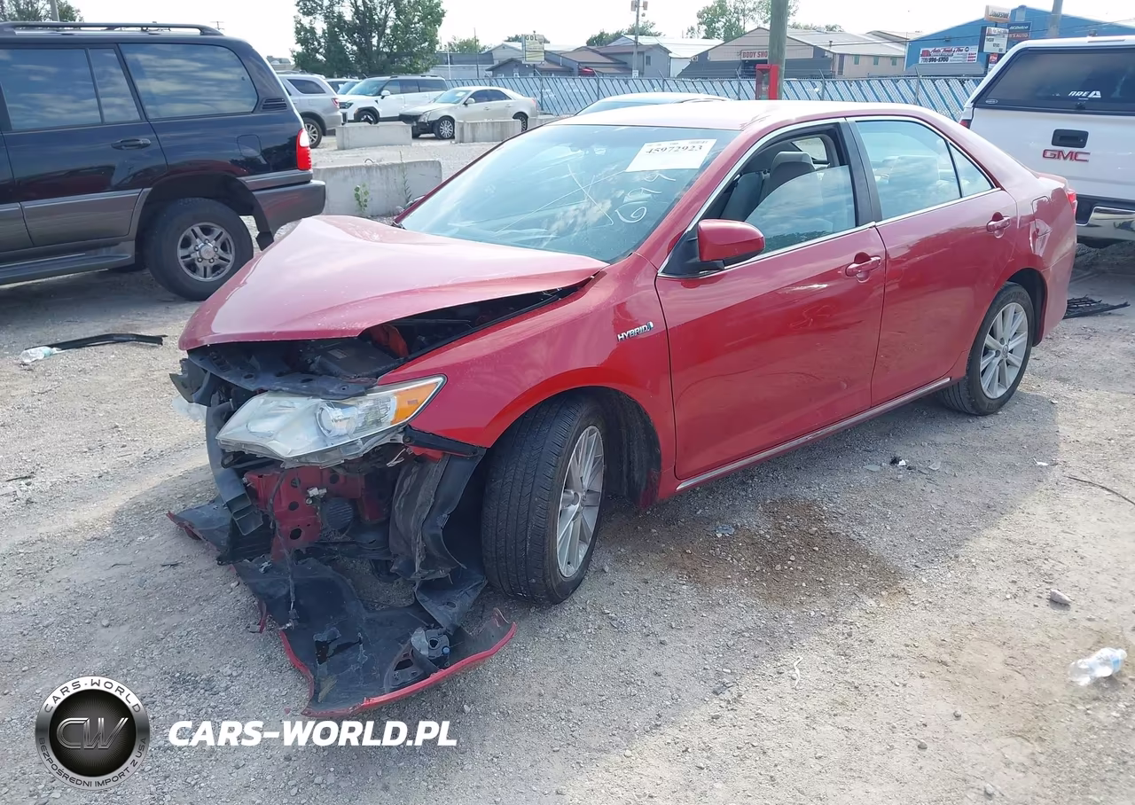 2013 Toyota Camry Hybrid Xle VIN:4T1BD1FK6DU070883 - 2