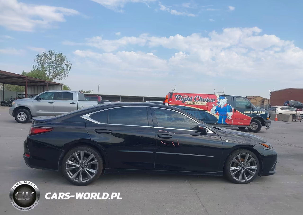 2019 Lexus Es 350 F Sport VIN:58ABZ1B17KU001317 - 13
