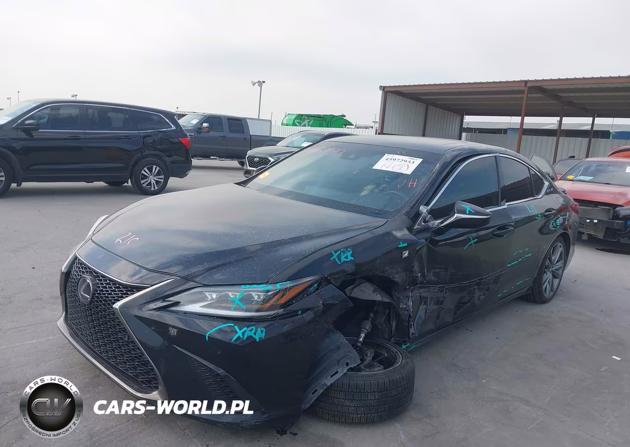 2019 Lexus Es 350 F Sport VIN:58ABZ1B17KU001317 - 2