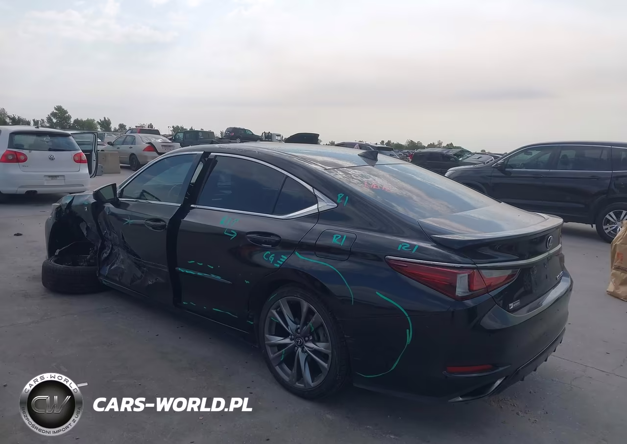 2019 Lexus Es 350 F Sport VIN:58ABZ1B17KU001317 - 3