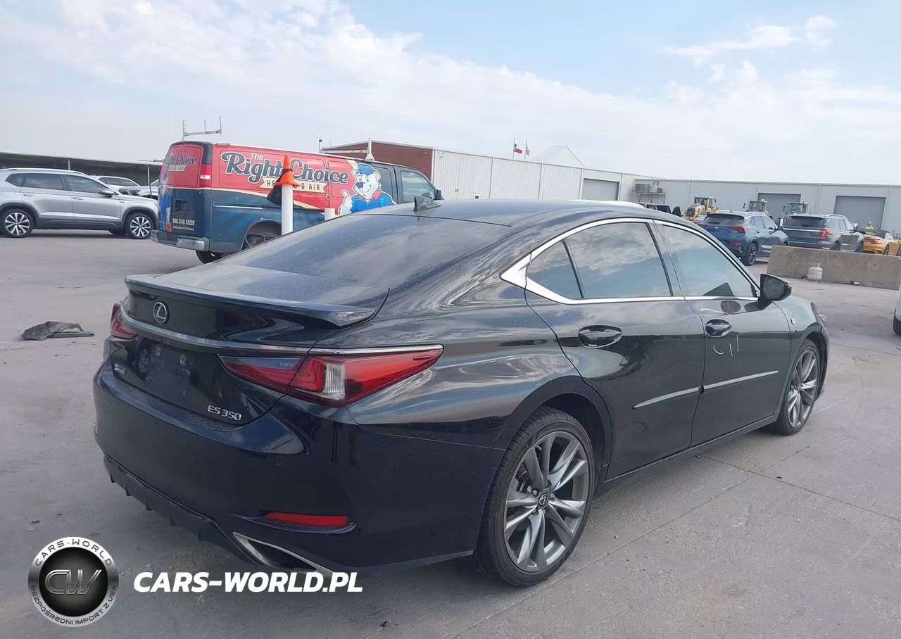 2019 Lexus Es 350 F Sport VIN:58ABZ1B17KU001317 - 4