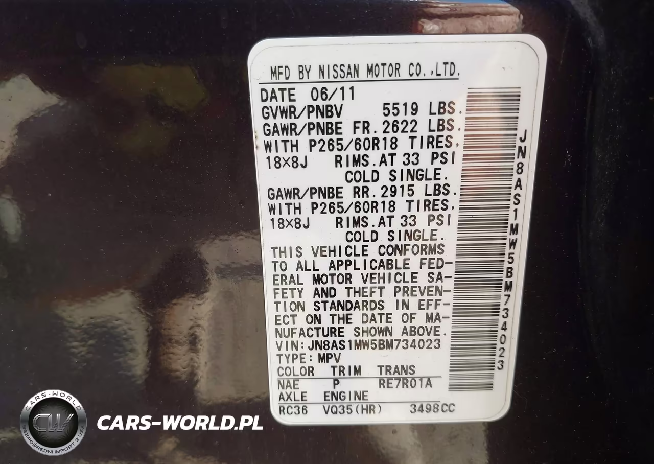 2011 Infiniti Fx35 VIN:JN8AS1MW5BM734023 - 9