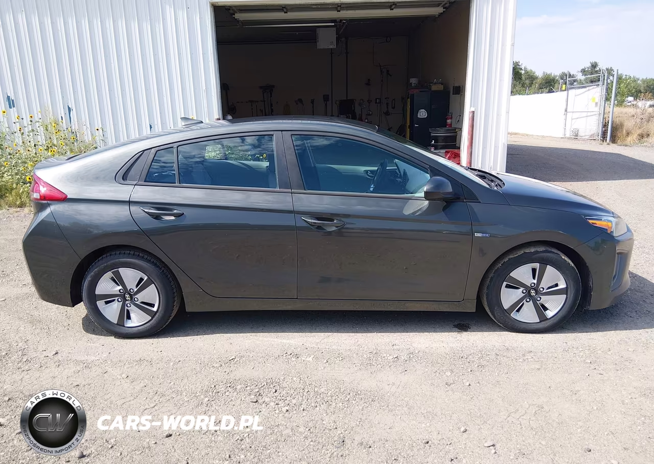 2020 Hyundai Ioniq Hybrid Blue VIN:KMHC65LC0LU220035 - 17