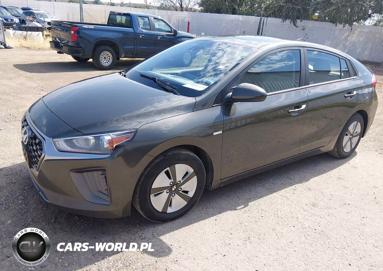 2020 Hyundai Ioniq Hybrid Blue VIN:KMHC65LC0LU220035 - 2