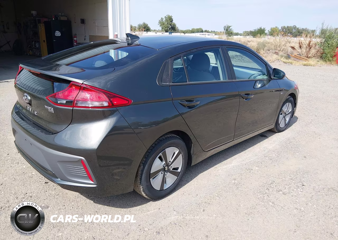 2020 Hyundai Ioniq Hybrid Blue VIN:KMHC65LC0LU220035 - 4