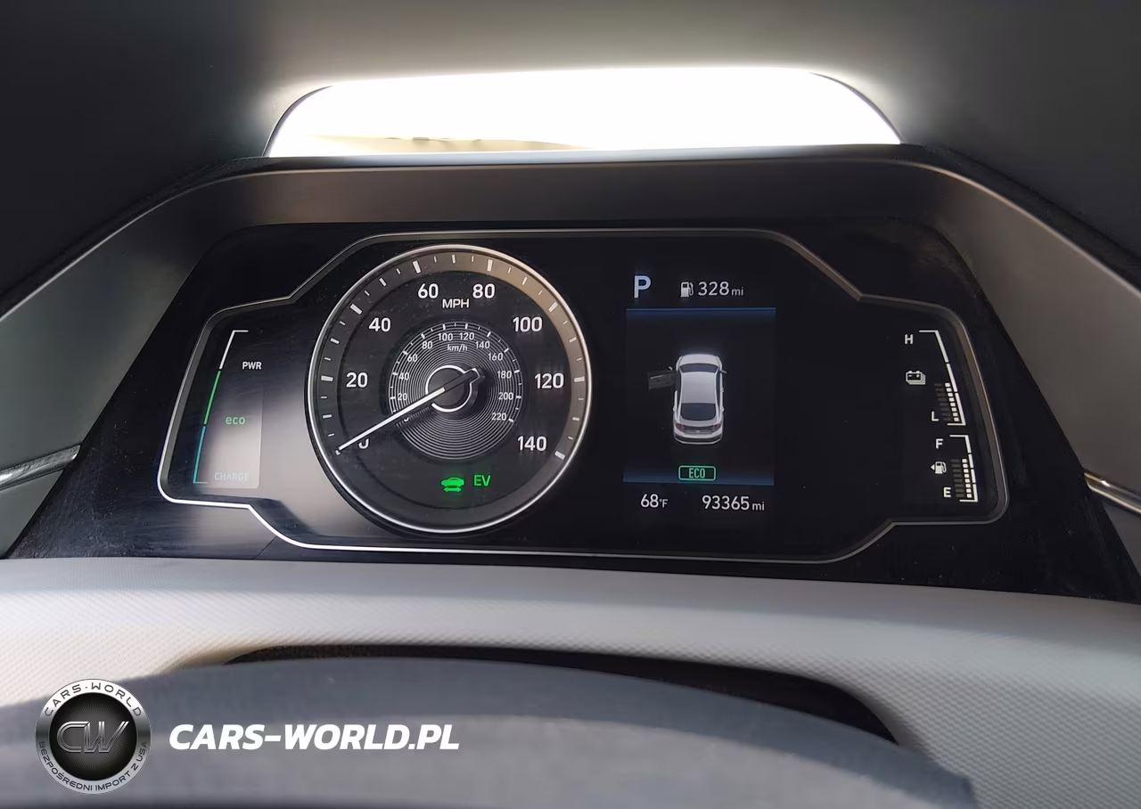 2020 Hyundai Ioniq Hybrid Blue VIN:KMHC65LC0LU220035 - 7