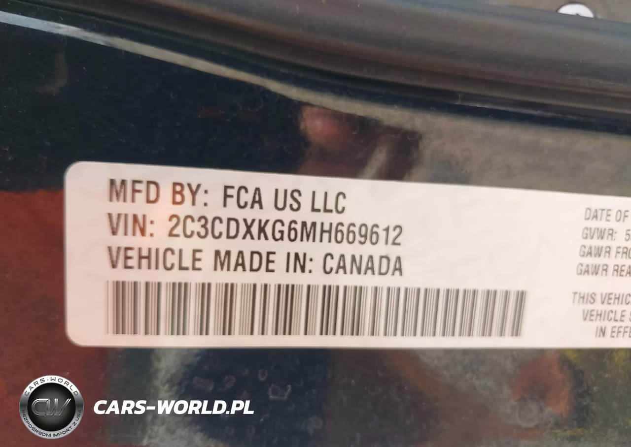2021 Dodge Charger Police Awd VIN:2C3CDXKG6MH669612 - 9