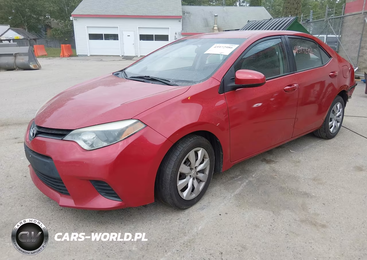2014 Toyota Corolla Le VIN:2T1BURHE0EC106771 - 2