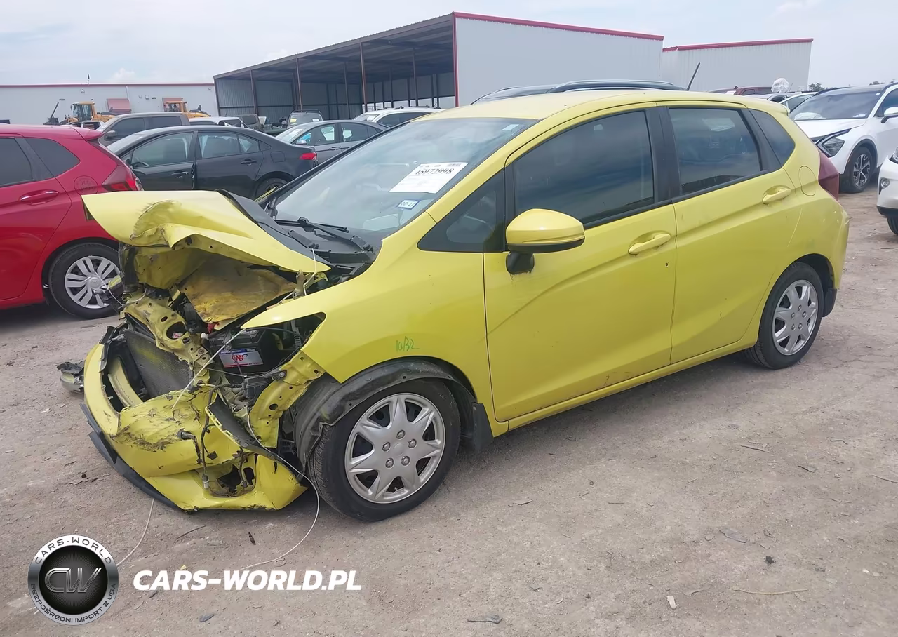 2015 Honda Fit Lx VIN:3HGGK5H58FM775921 - 2