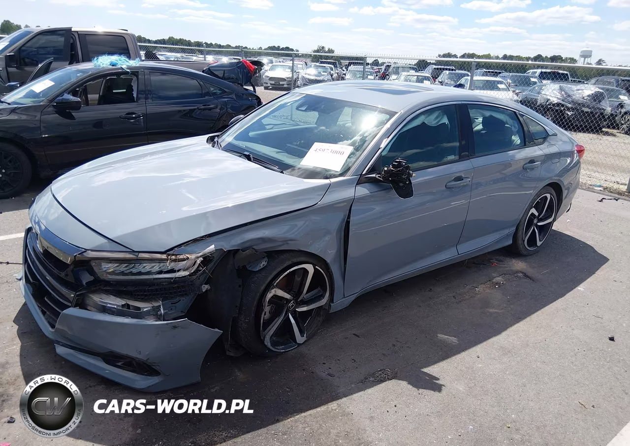 2021 Honda Accord Sport 2.0T VIN:1HGCV2F37MA015026 - 2