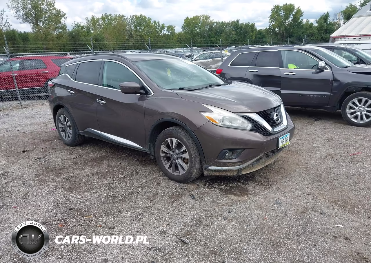 2017 Nissan Murano Sv VIN:5N1AZ2MHXHN113258 - 1